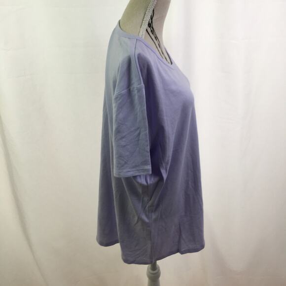 a.n.a short sleeve tee classic lilac XL - Picture 3 of 13